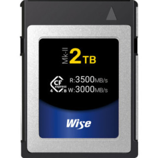 Wise WI-CFX4-B2048M2 - 2TB CFexpress 4.0 Type B Mk-II Memory Card
