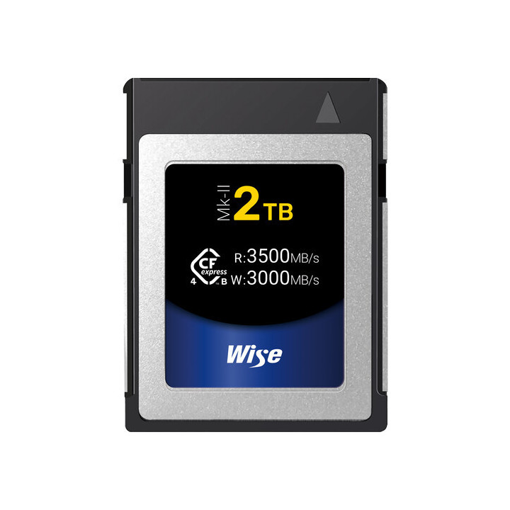 Wise WI-CFX4-B2048M2 - 2TB CFexpress 4.0 Type B Mk-II Memory Card