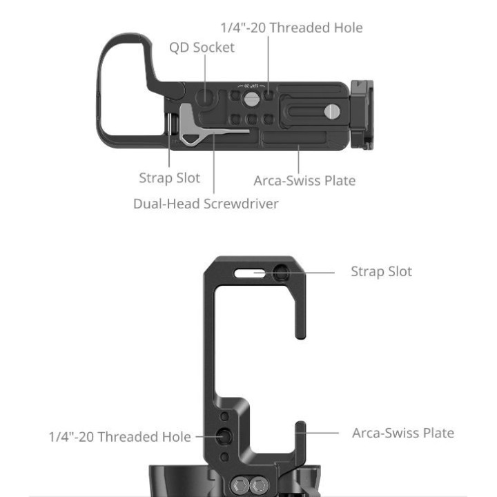 SmallRig 4523 -  L-Shape Mount Plate for Nikon Z 6III 