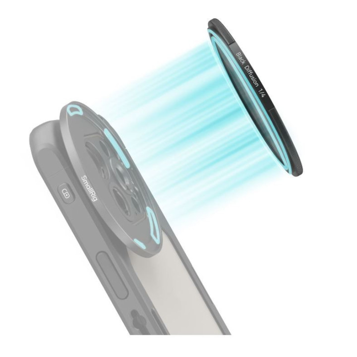 SmallRig 4583 - Attachable 1/4 Effect Black Mist Filter (67mm)