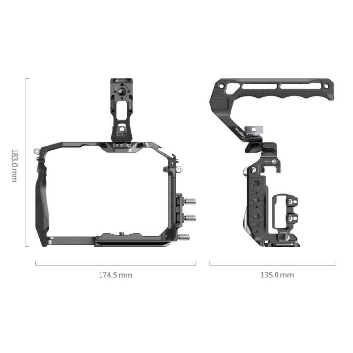 SmallRig 4825 - HawkLock Quick Release Cage Kit for Panasonic LUMIX GH7 / GH6