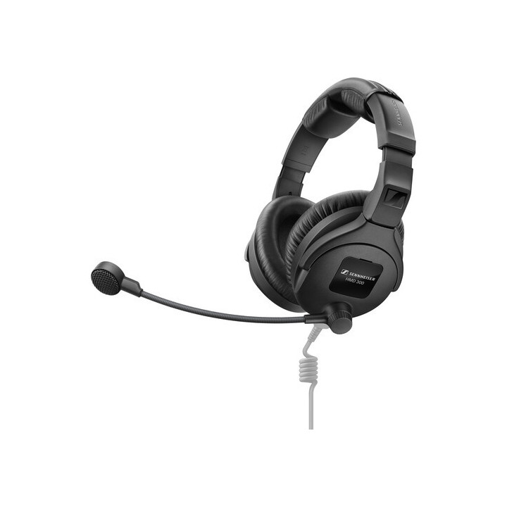 Sennheiser HMD-300 - Dual-Ear Over-Ear Broadcast Headset with Dynamic Mic