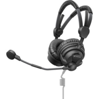 Sennheiser HMD-26 - Dual-Ear On-Ear Broadcast Headset with Dynamic Microphone (No Cable)