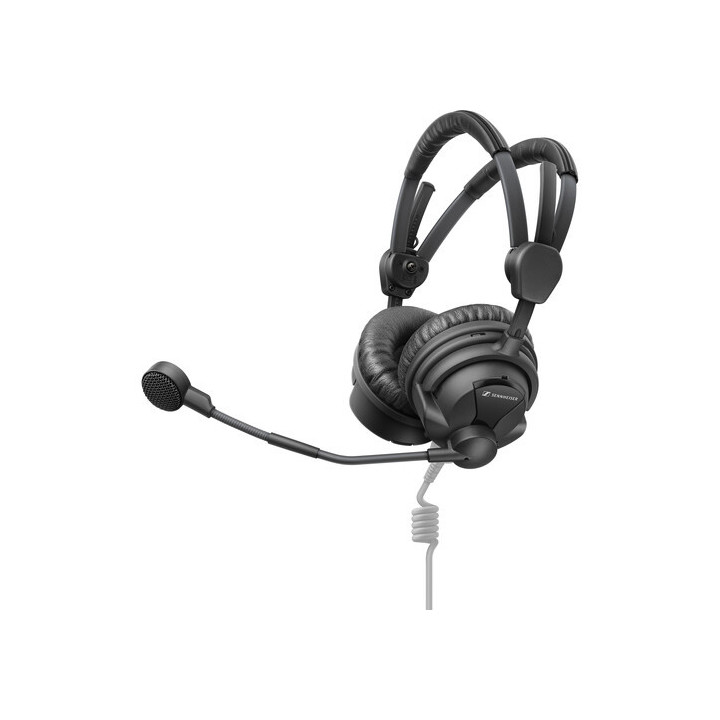Sennheiser HMD-26 - Dual-Ear On-Ear Broadcast Headset with Dynamic Microphone (No Cable)