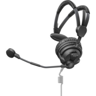 Sennheiser HMD-26-S - Single-Ear On-Ear Broadcast Headset with Dynamic Microphone (No Cable)