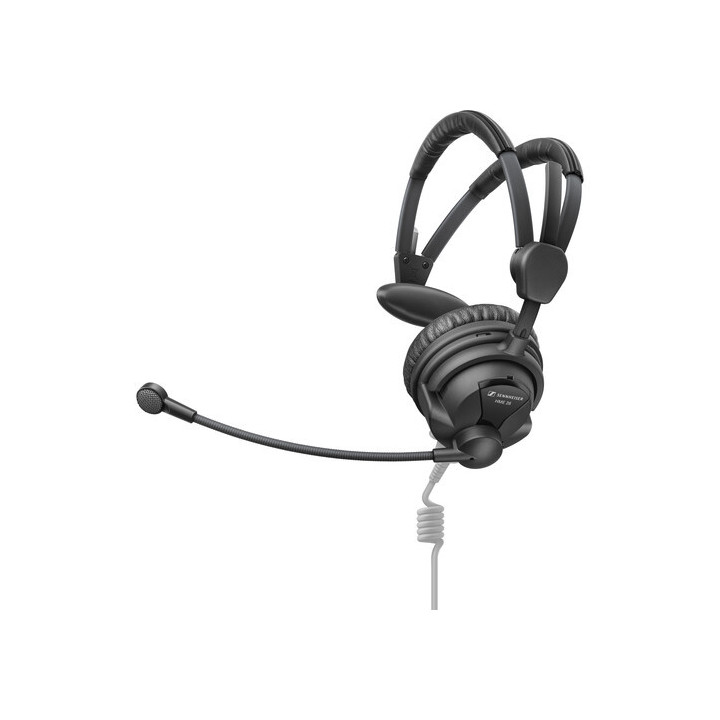 Sennheiser HME-26-S - Single-Ear On-Ear Broadcast Headset with Condenser Microphone (No Cable)