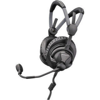 Sennheiser HMD-27 - Dual-Ear Around-Ear Broadcast Headset with Dynamic Microphone (No Cable)
