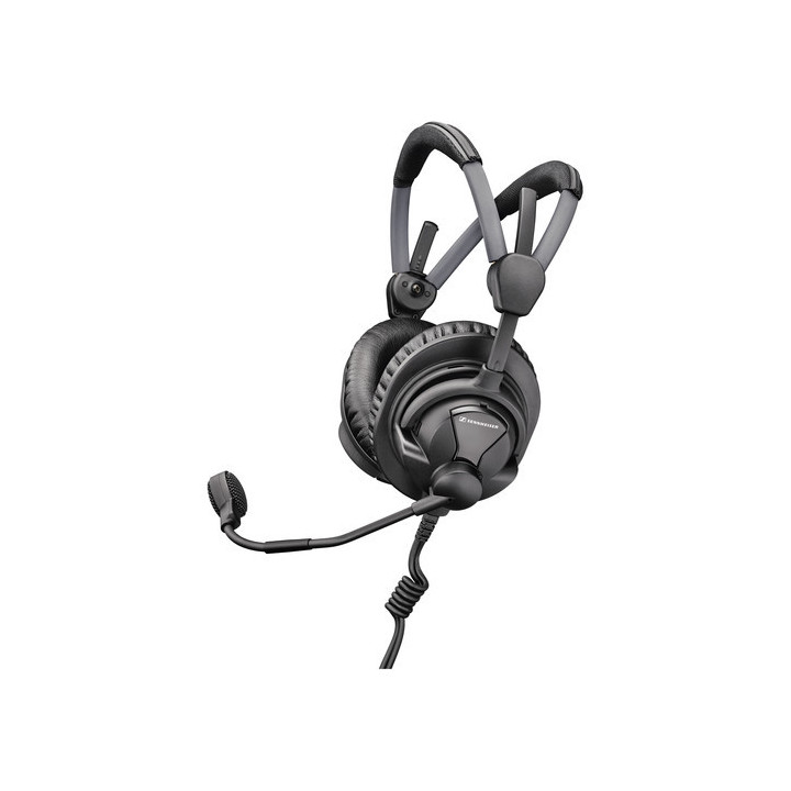 Sennheiser HMD-27 - Dual-Ear Around-Ear Broadcast Headset with Dynamic Microphone (No Cable)