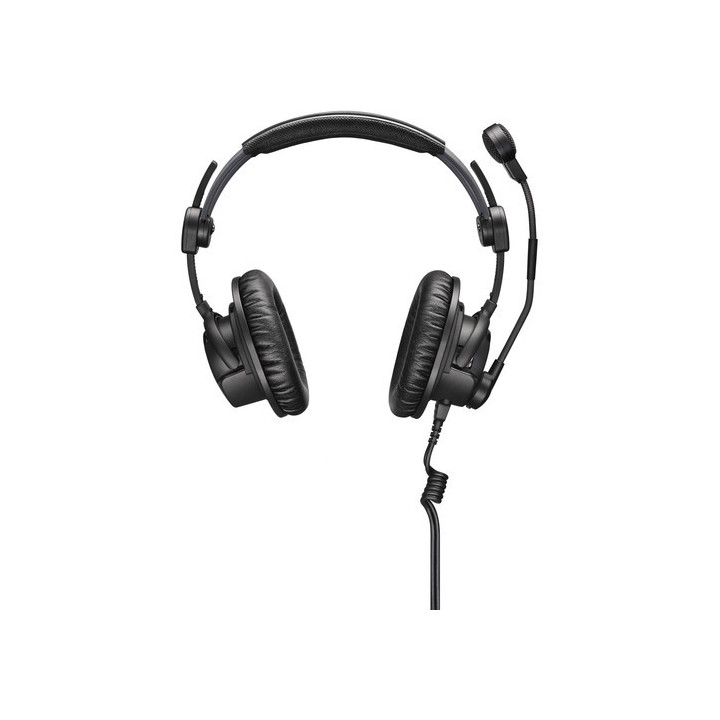 Sennheiser HMD-27 - Dual-Ear Around-Ear Broadcast Headset with Dynamic Microphone (No Cable)