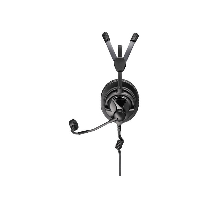 Sennheiser HMD-27 - Dual-Ear Around-Ear Broadcast Headset with Dynamic Microphone (No Cable)