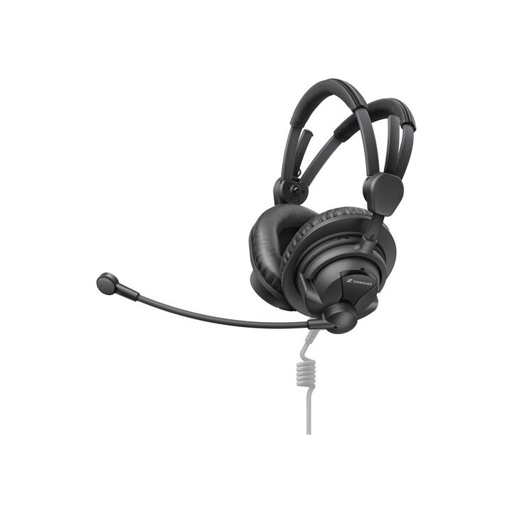 Sennheiser HME-27 - Dual-Ear Around-Ear Broadcast Headset with Condenser Microphone (No Cable)