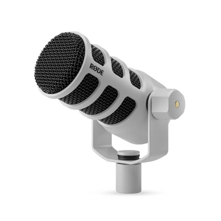 Rode PODMICW - PodMic Dynamic Podcasting Microphone (White)