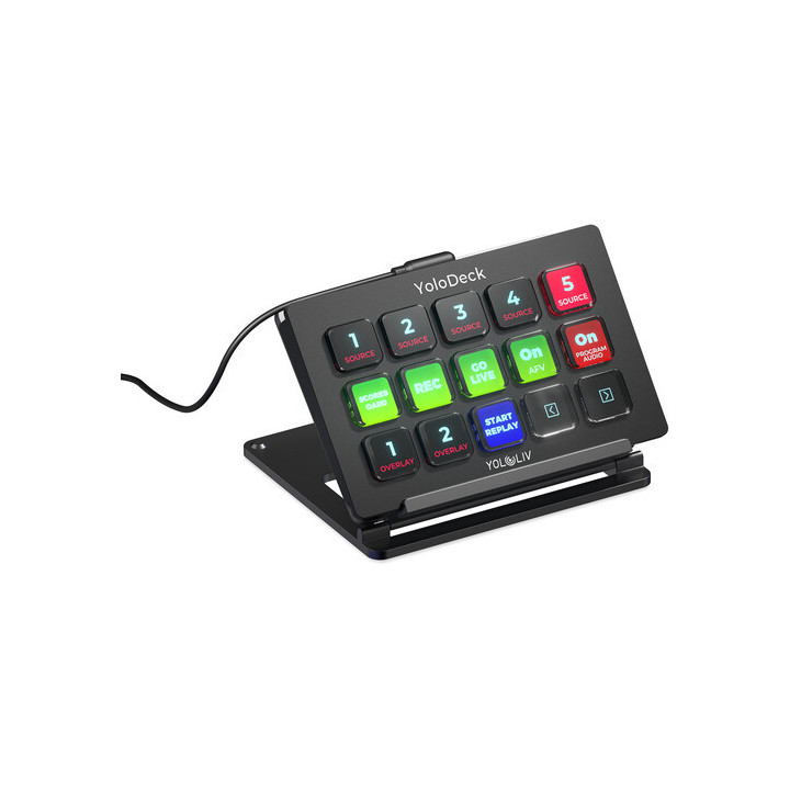 YoloLiv YoloDeck - Control Panel For YoloBox with 15 Macro Keys
