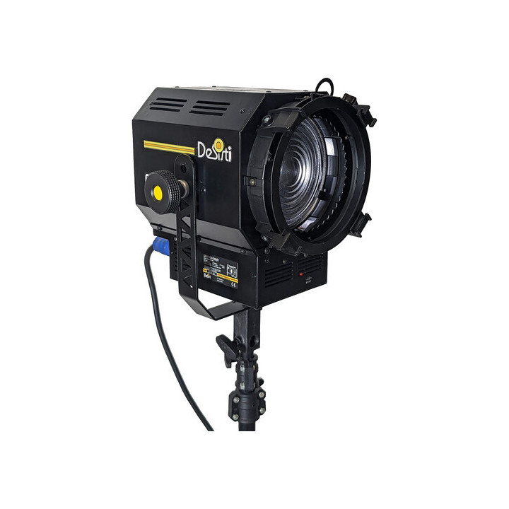 Desisti F6 Lite VW.MO -  50W LED Fresnel Fanless, Adjustable CCT from 2.700 up to 6.500°K CCT,  M.O.