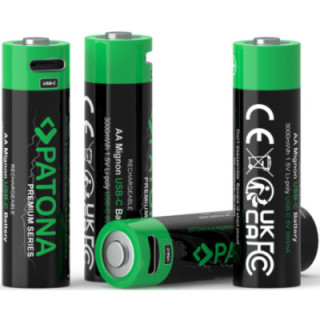 Patona 1410 - Premium Battery 4x AA USB-C