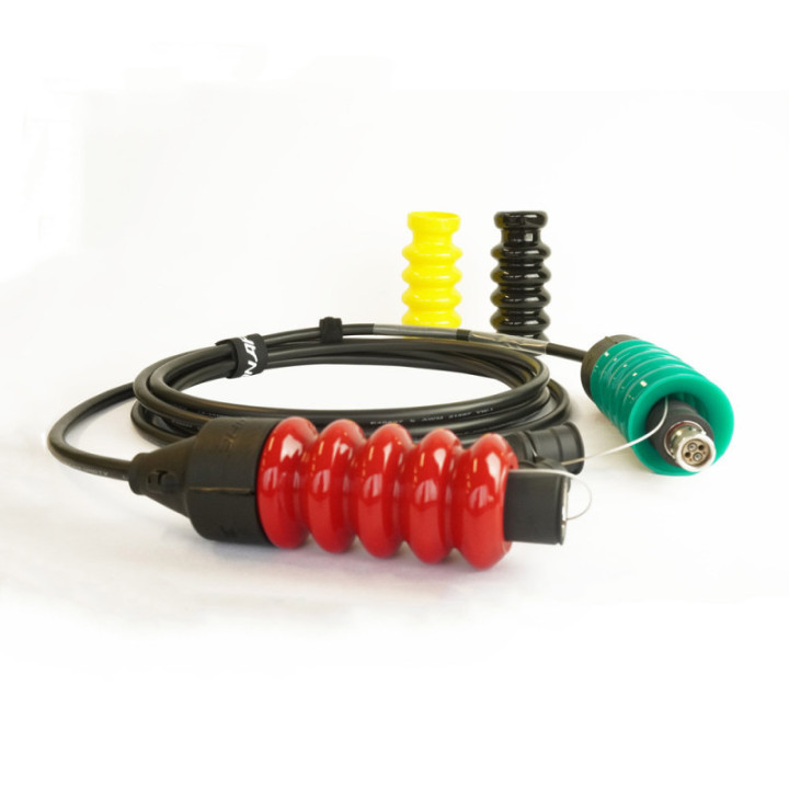 Canare CA-FC-CV-M-SET-RD - HFO Protective Cover, Male Shape, RED