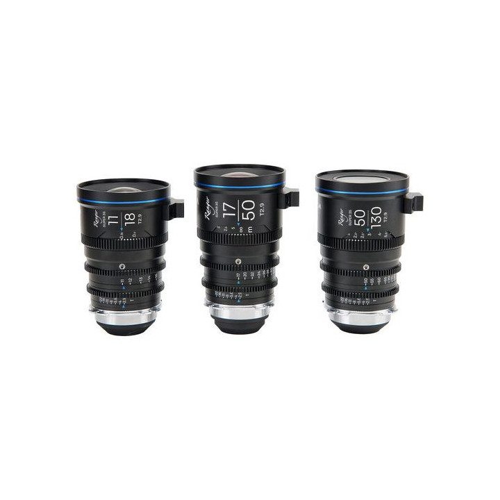 Laowa RAN111750BPL - Ranger S35 (11-18mm, 17-50mm, 50-130mm)  Cine Lens - 3 Lens Bundle