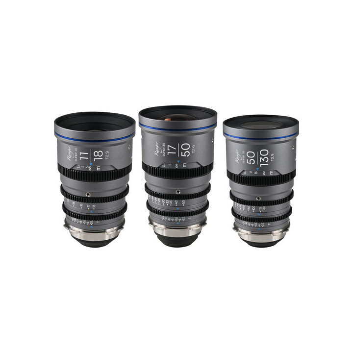 Laowa RANL111750BPL - Ranger S35 Lite (11-18mm, 17-50mm, 50-130mm)  Cine Lens - 3 Lens Bundle
