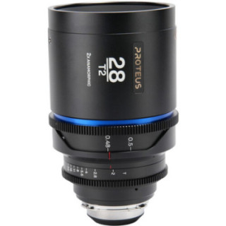 Laowa VE2820PLEFBM - Proteus 2X Anamorphic 28mm T2 - Blue (Meters)
