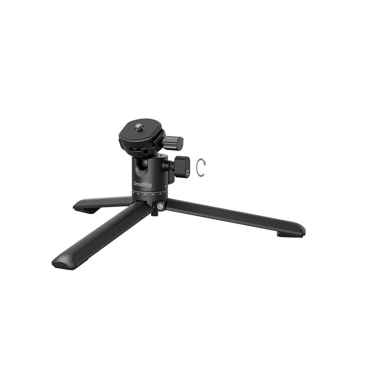 SmallRig 4630 - Metal Tabletop Tripod with Arca-Swiss Quick Release Plate and Panoramic Ball Head