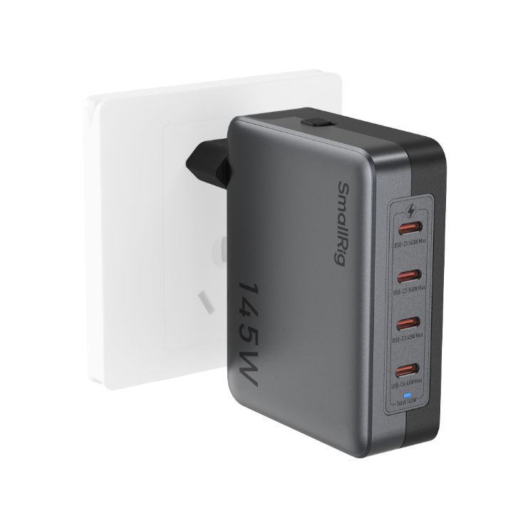 SmallRig 4748 - 145W 4-Port PD Power Adapter (EU Standard)