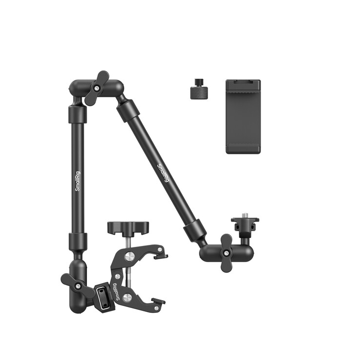 SmallRig 4766 - Desktop Shooting Magic Arm with Crab Clamp Kit