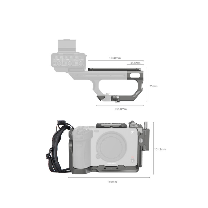 SmallRig 4771 - HawkLock Quick Release Advanced Cage Kit for Sony FX3 / FX30