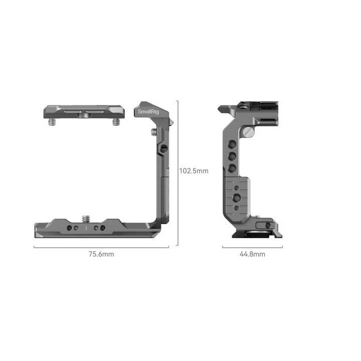 SmallRig 4772 - HawkLock Quick Release Half Cage for Sony FX3 / FX30