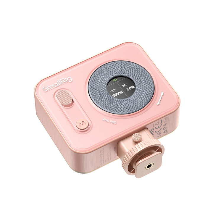 SmallRig 4786 - Vibe P96 Pro mini LED Video Light  (Pink)