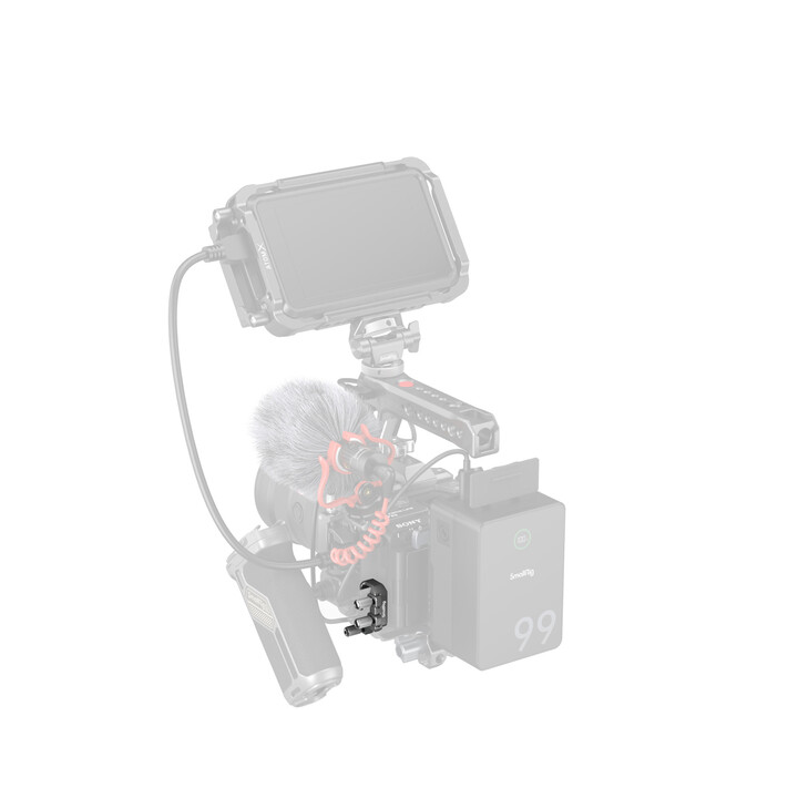 SmallRig 4829 - USB-C&MULTI Cable Clamp for Sony FX3 / FX30 HawkLock Quick Release Cages