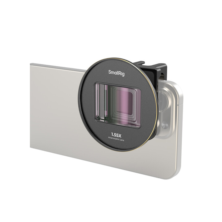 SmallRig 3578B - 1.55x Anamorphic Lens for Mobile Phone (T-mount)