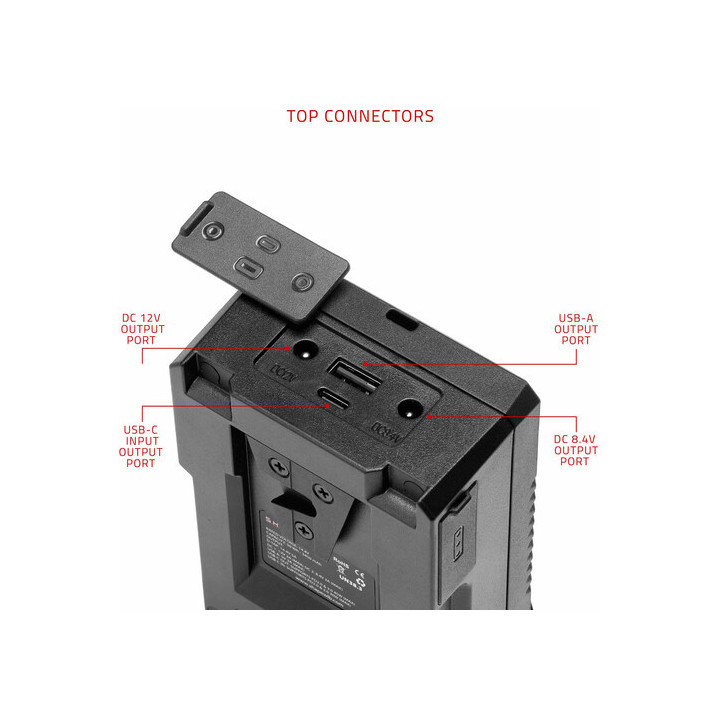 Shape MV50BC - 50Wh Mini V-Mount Battery (3450mAh)