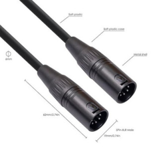 Sidus Link 5-Pin XLR male to 5-Pin XLR Male Adapter