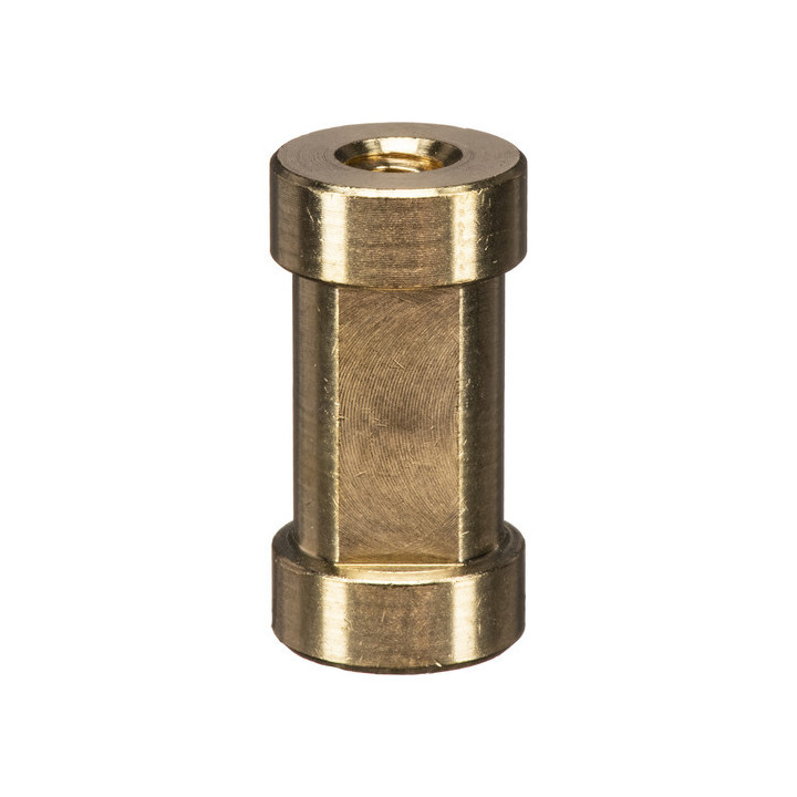 Manfrotto 119 - Short (16mm) Adapter Spigot with 1/4"-20 & 3/8" Female Threads