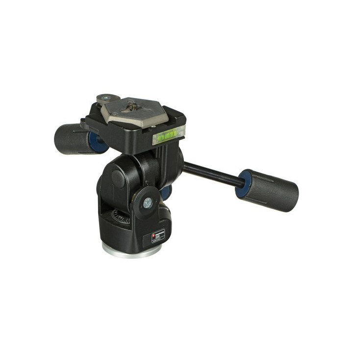 Manfrotto 229 - 3-Way, Pan-and-Tilt Head with 030-14 Quick Release Plate