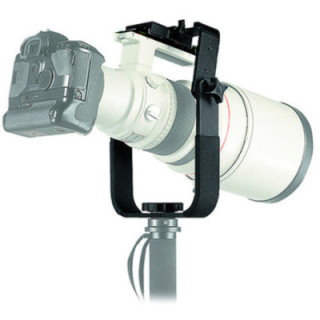 Manfrotto 393 - Telephoto Lens Support with Quick Release Adapter and Plate