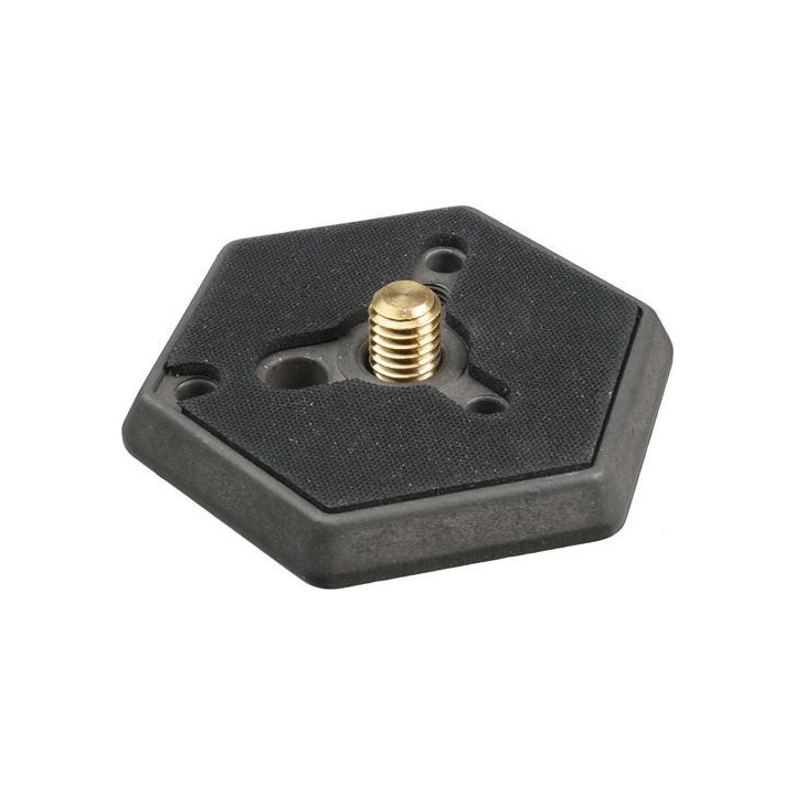 Manfrotto 030-38 - Hexagonal Quick Release Plate with 3/8" Screw