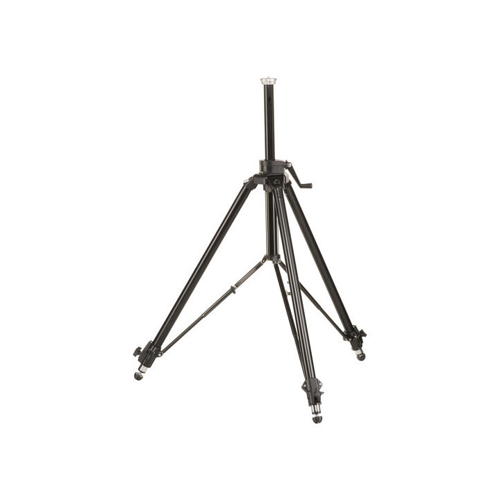 Manfrotto 117B - Aluminum/Stainless Steel Professional Video/Movie Tripod