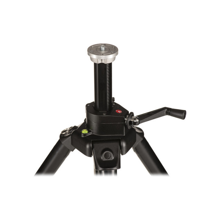 Manfrotto 117B - Aluminum/Stainless Steel Professional Video/Movie Tripod