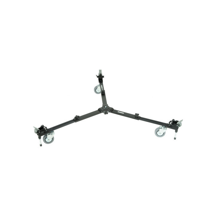 Manfrotto 127VS - Variable Leg Spread Portable Dolly (Black)