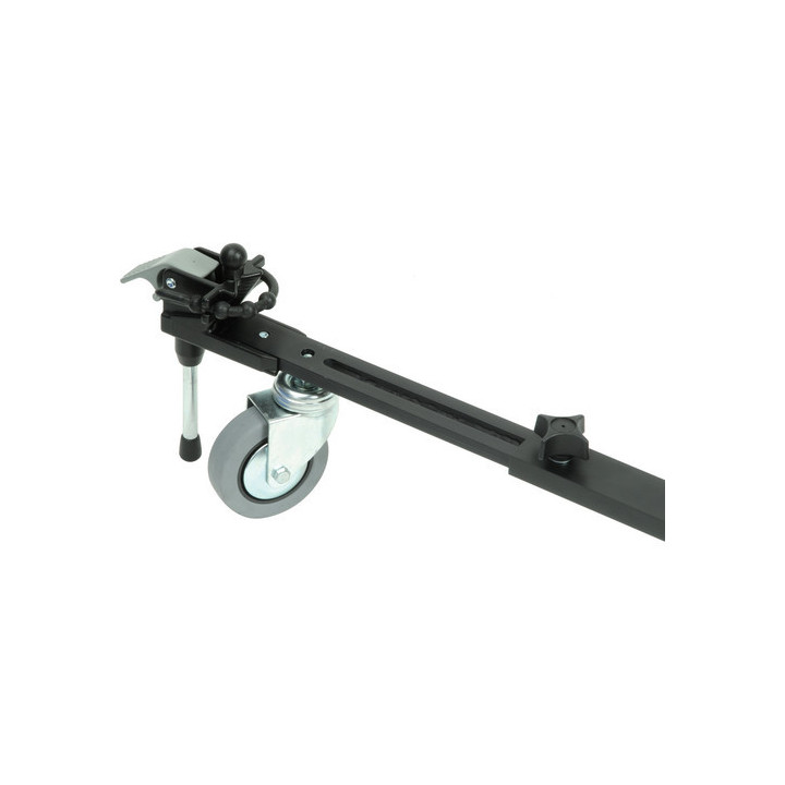 Manfrotto 127VS - Variable Leg Spread Portable Dolly (Black)