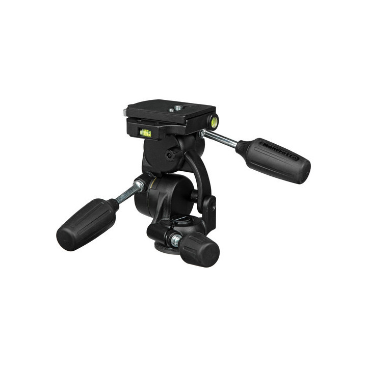 Manfrotto 808RC4 - 3-Way, Pan-and-Tilt Head with 410PL Quick Release Plate