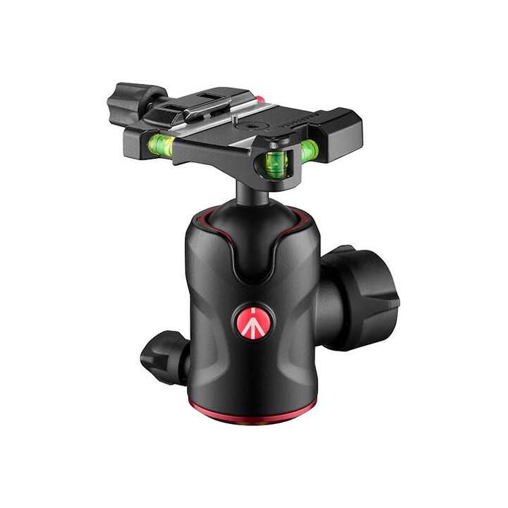 Manfrotto MH496-Q6 - Center Ball Head with Q6 Arca-Type Quick Release Plate