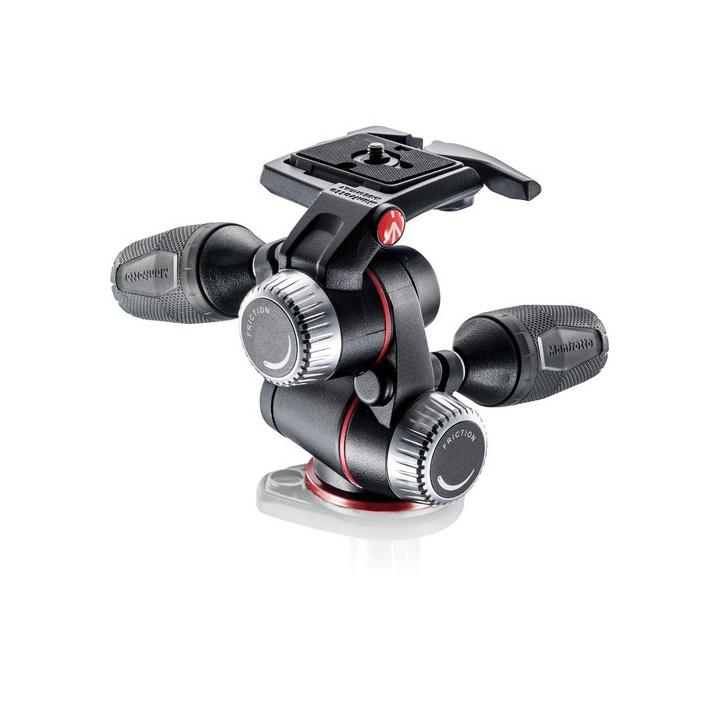 Manfrotto MHXPRO-3W - XPRO 3-Way, Pan-and-Tilt Head with 200PL-14 Quick Release Plate