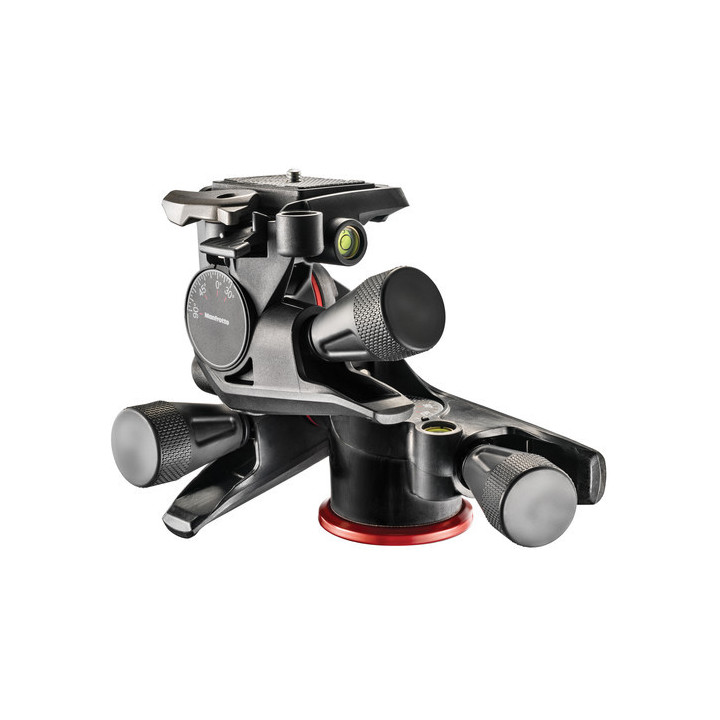 Manfrotto MHXPRO-3WG - XPRO 3-Way, Geared Pan-and-Tilt Head with 200PL-14 Quick Release Plate