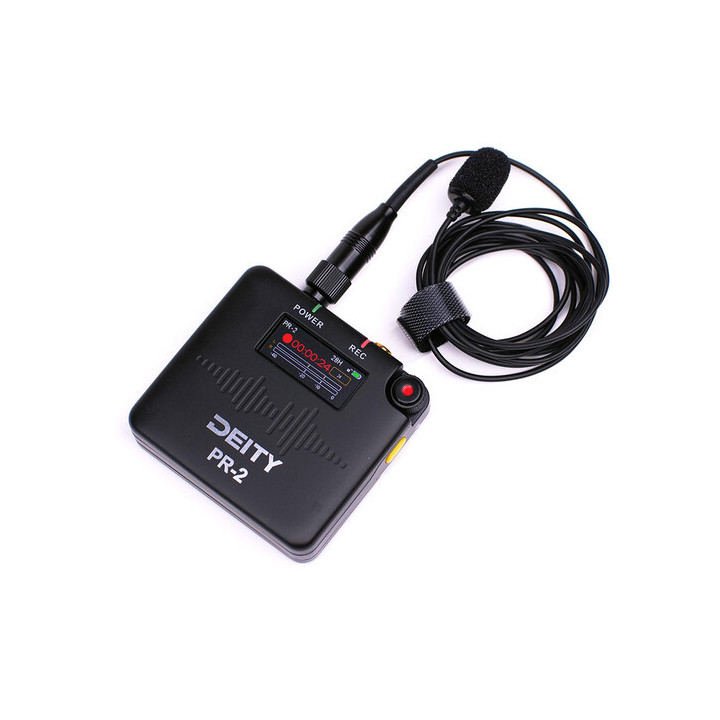 Deity DY-6971842188413 - PR-2 Stereo Pocket Recorder with Lavalier Mic