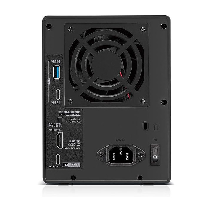 LMP DSII USB-C - 3.5" HDD enclosure, USB 3.1 Type C (Gen2/10G)