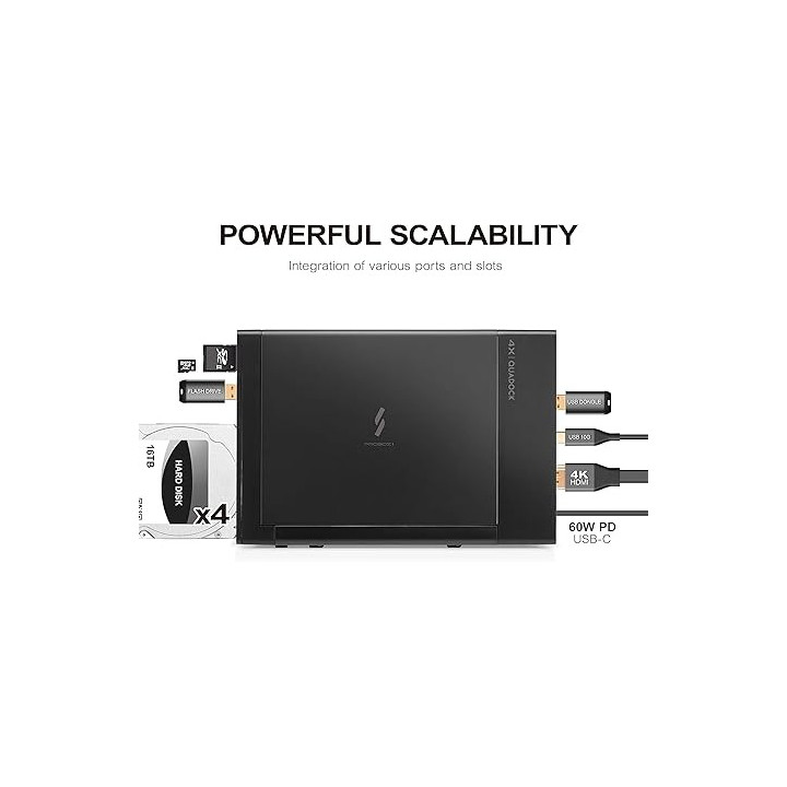 LMP DSII USB-C - 3.5" HDD enclosure, USB 3.1 Type C (Gen2/10G)