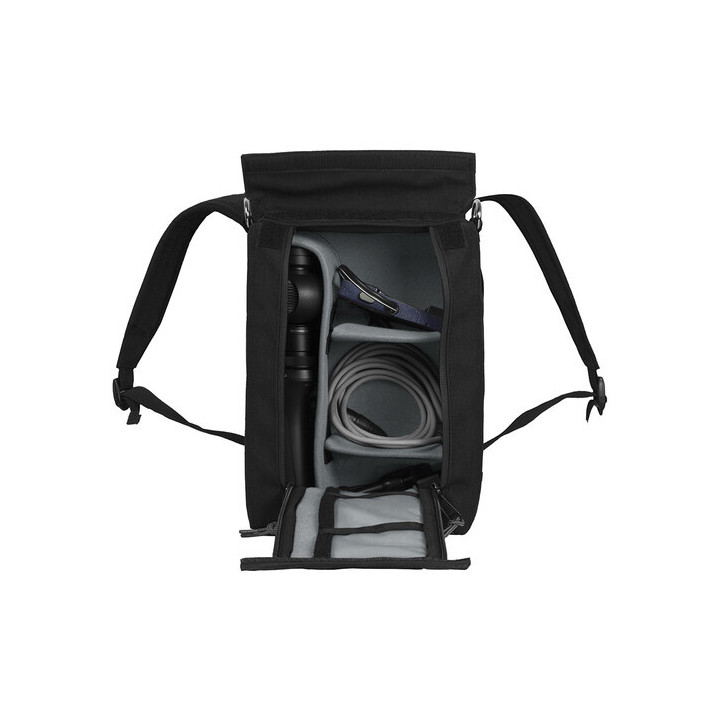 Portabrace BK-MINI2 - Backpack with Semi-Rigid Frame (Black)