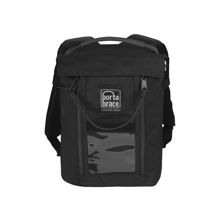 Portabrace BK-MINI2 - Backpack with Semi-Rigid Frame (Black)
